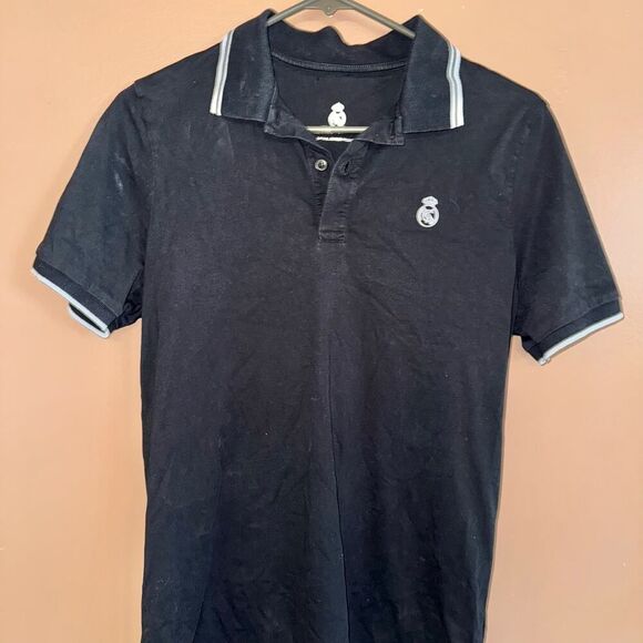 Real Madrid Official Signature Polo - Black - Size Small - Picture 6 of 8